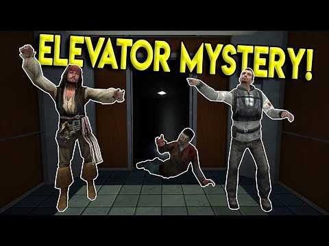 HAUNTED ELEVATOR MYSTERY! - Garry's Mod Roleplay Gameplay - Gmod Multiplayer Source Elevator