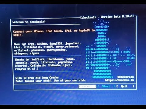 PASO A PASO USB BOOTEABLE JAILBREAK CHECKRA1N 0.10.2 WINDOWS