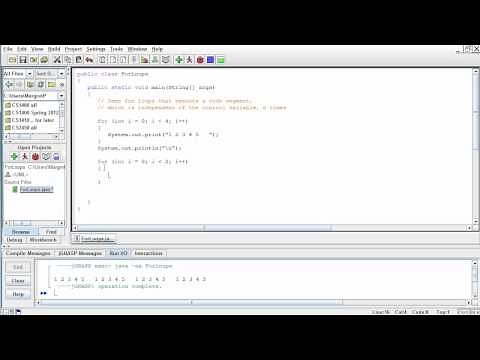 Java Basics - For Loop Examples Part1