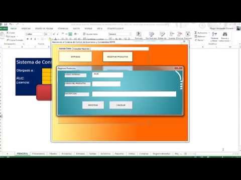 Macro Control de Inventarios en Excel(Gratis)