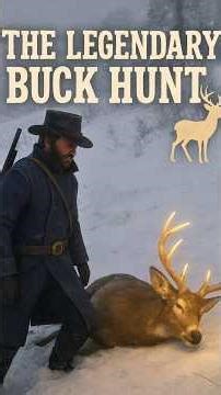 Arthur Hunts the Legendary Buck | Buck Antler Trinket Crafted! 🦌 #rdr2online