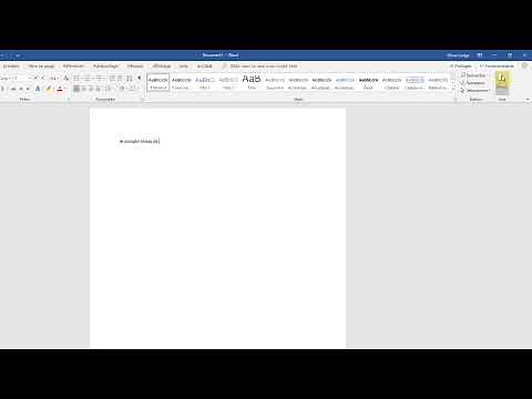 Word - Dictez votre texte