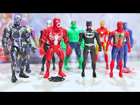 Unboxing Marvel Avengers Toys 🦸‍♂️ Surprise Superheroes Inside! #marveltoys