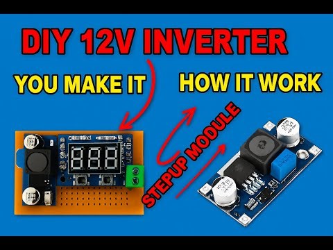Discover How to Create a 12V Inverter | with a Step Down Module | for Energy Efficiency!
