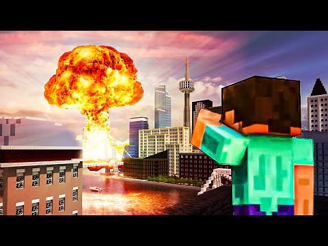 MINECRAFT NUCLEAR BOMB IN CITY