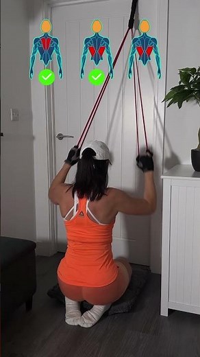 Build a Strong & Toned Back at Home | Resistance Band Workout (No Weights Needed!) 💪🔥