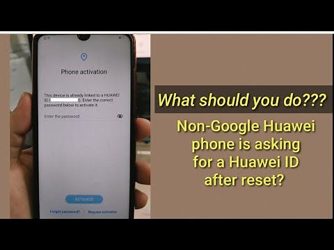 How to Reset/Change Password Forgotten Huawei ID