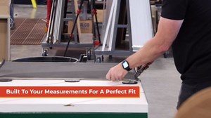 Metro Screenworks Custom Window Screens Fully Assembled and Ready to Install - Window Screen Replacement for House, (Almond) Pre-Framed Mesh Replacement Window Screens, Home, Patio, & More