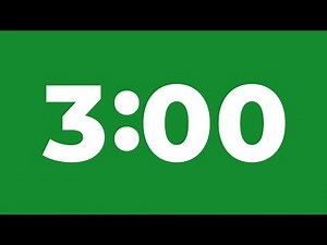 3 Minute Timer With Music | 3 Minute Countdown | 3 Minute Stopwatch