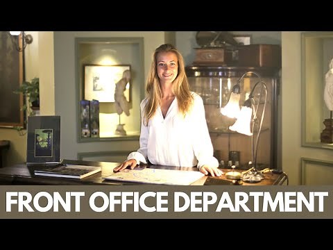 The Front Office Department: Hotel Management