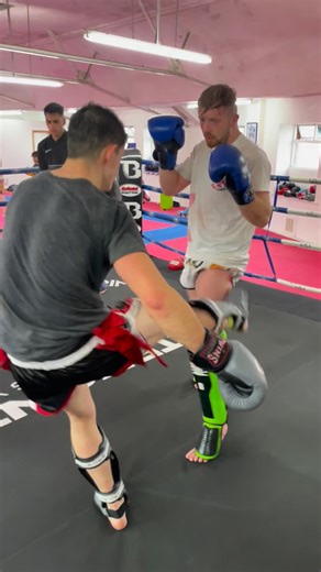 Simon Chu on Instagram: "Sparring @jack.maguire_mt Vs @stuartstabler #muaythai #sparring #leeds"