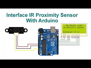 Interface IR Proximity Sensor With Arduino | Code & Circuit | Proteus Simulation