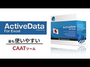 Windows用データ監査ソフト『ActiveData For Excel』のご紹介