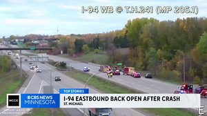 Interstate 94 eastbound reopens after crash