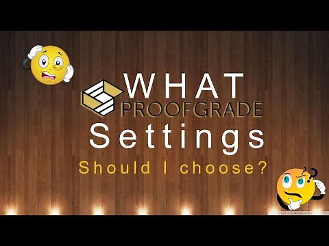 Choosing the right Glowforge Proofgrade Settings