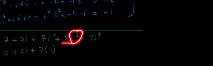 Classifying complex numbers