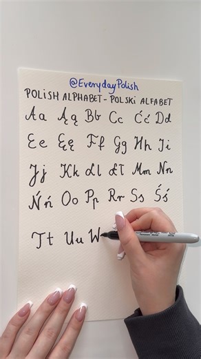29K views · 520 reactions | Polish Alphabet - Polski Alfabet  | Everyday Polish | Facebook