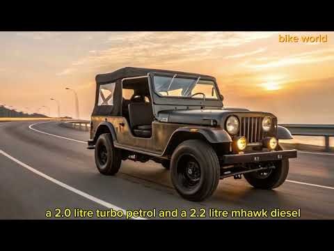 NEW 2025 Mahindra CJ3B Jeep | Finally Launched!