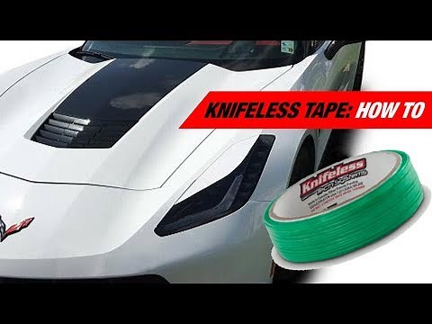 How To Use Knifeless Tape