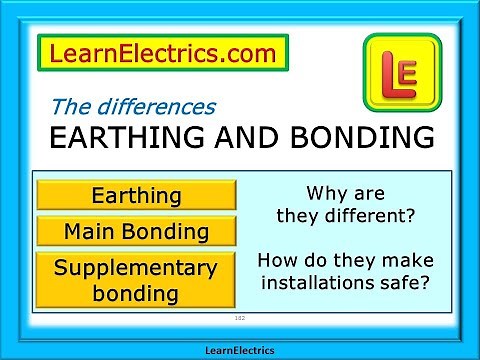 EARTHING AND BONDING – SUPPLEMENTARY AND MAIN BONDING DIFFERENCES – HOW DO THEY WORK & KEEP US SAFE?