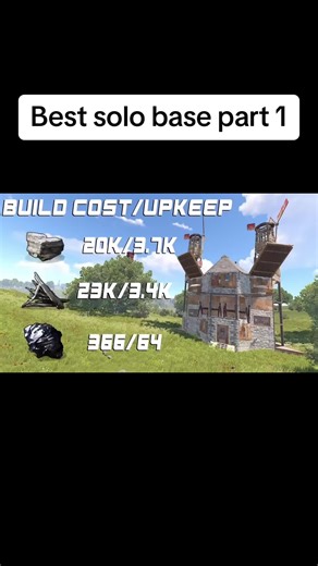 Best Solo Base Rust: Easy & Cheap Design