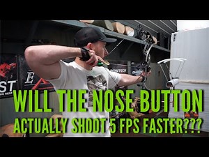 Will The Bowmar Archery Nose Button Actually Shoot 5 FPS Faster!? | Bowmar Archery |
