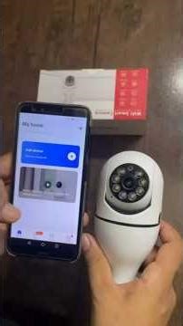 Wifi Bulb Camera | V380 Pro App