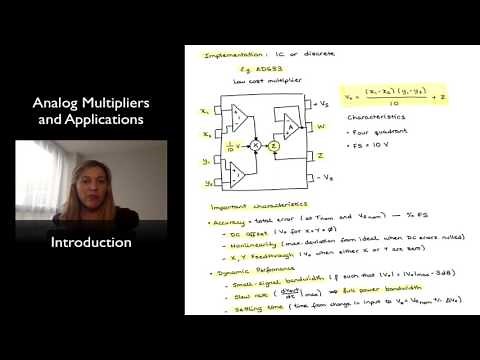 Introduction to Analog Multipliers