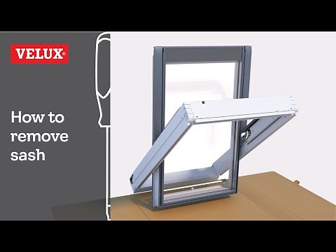VELUX | How to remove the sash