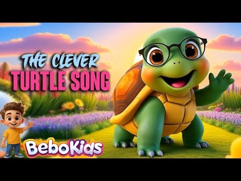 🐢✨ The Clever Turtle Song | Fun Kids Songs & Nursery Rhymes Collection 2025