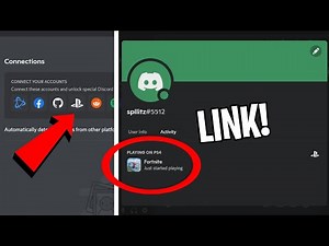 How to LINK PSN ACCOUNT TO DISCORD! (EASY METHOD)