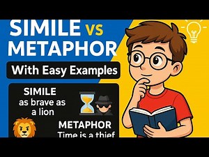 Simile vs Metaphor | Easy Explanation with Examples