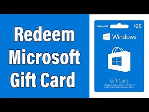How To Redeem Microsoft Gift Card 2022 | Redeem & Use Microsoft Gift Code