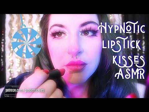 Hypnotic Lipstick Kisses ASMR by Goddess Joules