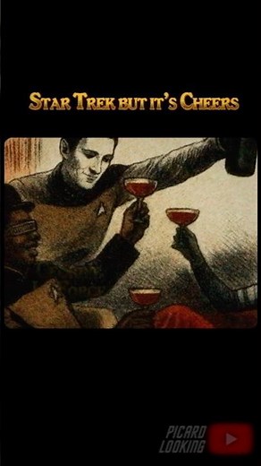 Cheers x Star Trek TNG Intro #startrek #cheers