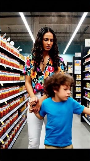 Baked Beans and man fart in supermarket, no sound