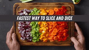 How To Chop Vegetables Fast And Without A Knife