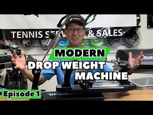 Racquet Stringing Machine [Tourna 175-CS Drop Weight Machine | Episode 1]