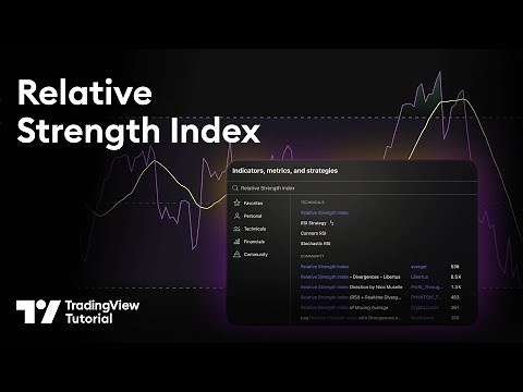 Relative Strength Index (RSI) Indicator: Tutorial
