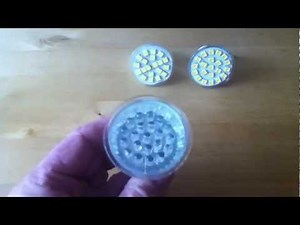 LED Replacements for Halogen GU10 Bulbs