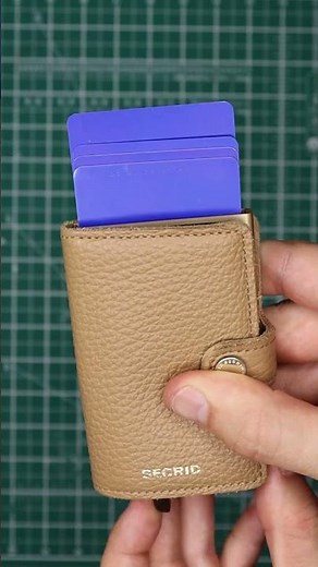 Secrid Mini Wallet: Card Pop Satisfying