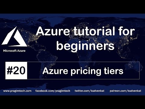 Azure pricing tiers