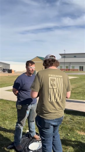 Student Government Association hosted a pie in the face contest! Tyler and Gavin were the winners! 🥧😂 #college #MCC | Morgan Community College