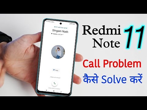How to Fix Redmi Note 11 Calling Problem | Redmi Note 11 Incoming Call Ended Problem