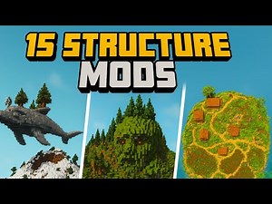 ⭐15 BEST STRUCTURE MODS FOR MINECRAFT 1. 20 1. 21 Forge & Fabric✔