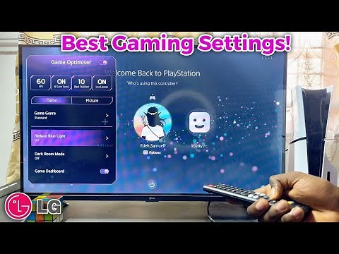 Best Gaming Settings for LG TV 2025