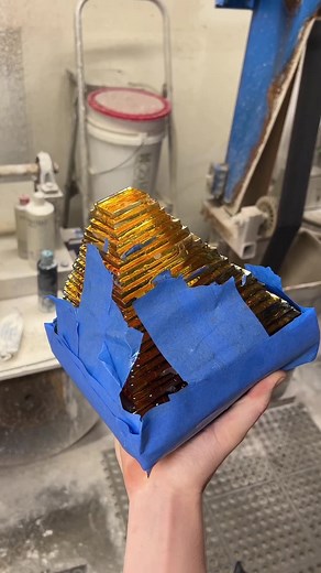 1.8K views | Turning a stack of glass into an art piece! #glassart #art #glassy #jbarts #fineart | JBArts | Facebook