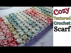 Easy Crochet Scarf Anyone Can Make Today