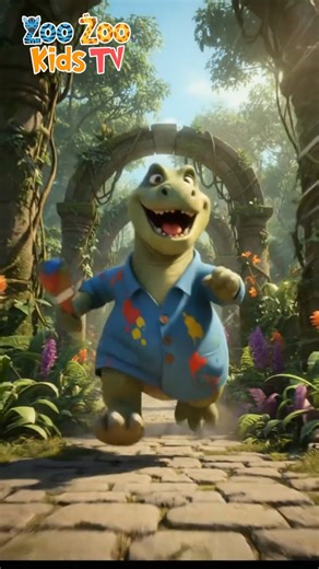 Dinosaur Song for Kids – The Iguanodon Goes Clank in the Thump! #DinosaurForKids #ZooZooKids