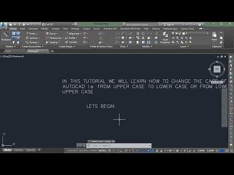 AutoCAD: Switch Text Between Uppercase and Lowercase l How to Change Case of MText in AutoCAD Tips